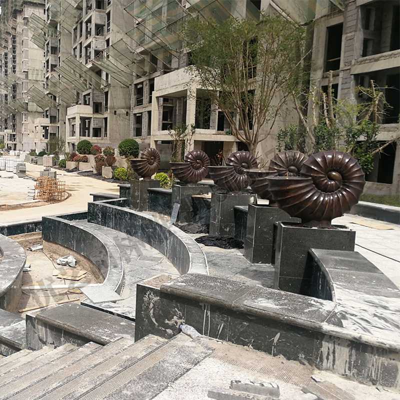 銅噴泉,銅海螺噴泉 銅噴泉,銅海螺噴泉