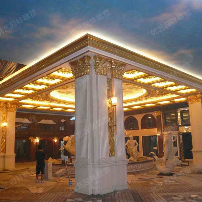 羅馬柱，室內羅馬柱